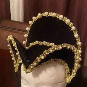 Elizabethan Tudor Medieval Headdress,Headpiece, Wedding Circlet, Renaissance hat